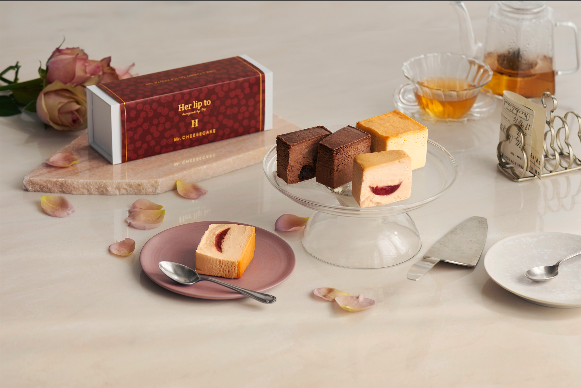 Mr. CHEESECAKE assorted 3-Cube Box HLT