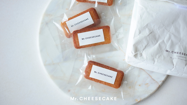 しっとりとした食感と芳醇な香りを楽しむ。Mr. CHEESECAKEオリジナル「financier」が期間限定で登場