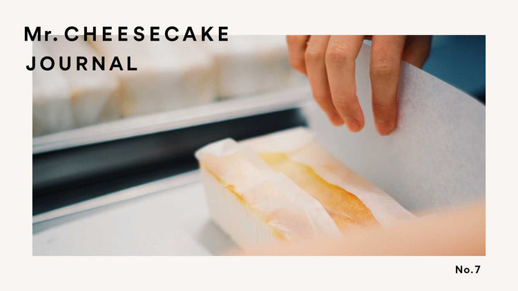 Mr. CHEESECAKE KITCHENから「ありがとう」