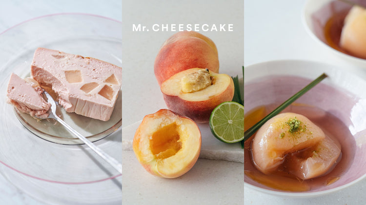 桃、桃、桃！今年も桃の季節がやってきた。“Mr. CHEESECAKEの桃遍歴”