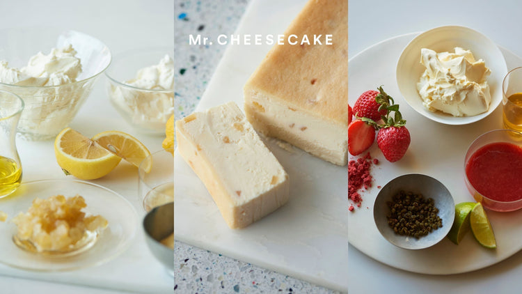 果実から皮まで、まるごとチーズケーキに。フルーツをそのまま食べているかのようなMr. CHEESECAKEのつくりかた