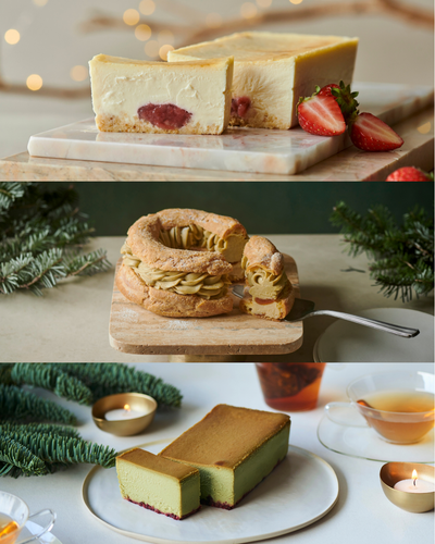 【特典付き】Mr. CHEESECAKE Holiday Collection 3種セット