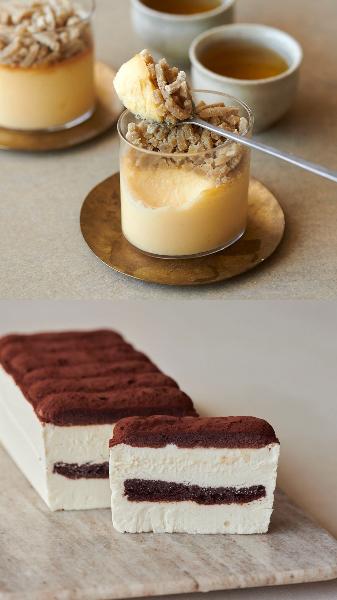 Mr. CHEESECAKE Petit Waguri（4個入り） & RICH TIRAMISU / Bag