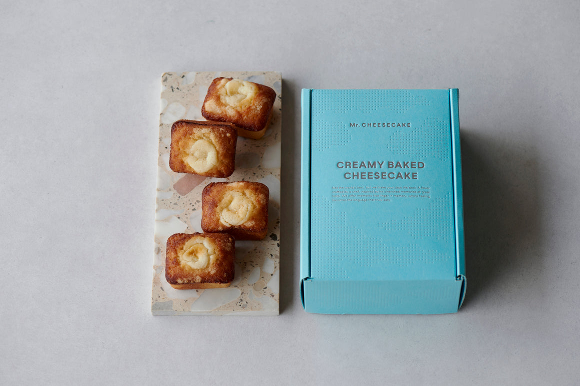 CREAMY BAKED CHEESECAKE（4個入り）