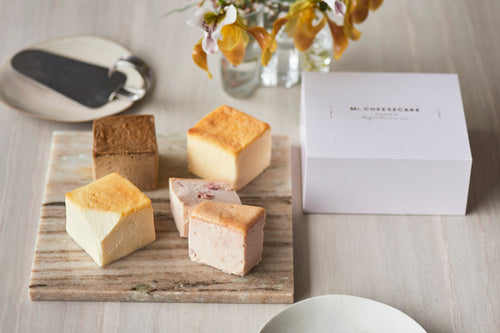 Mr. CHEESECAKE assorted 4-Cube Sweet