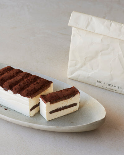 Mr. CHEESECAKE Petit Waguri（4個入り） & RICH TIRAMISU / Bag