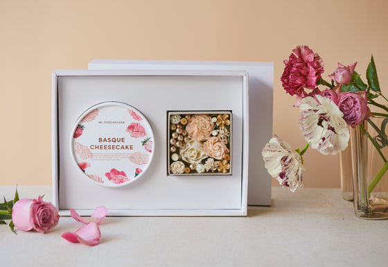 BASQUE CHEESECAKE Original & Flower Box - Limited Box -