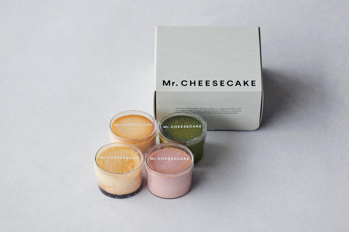 Mr. CHEESECAKE Petit Seasonal Box（4個入り）