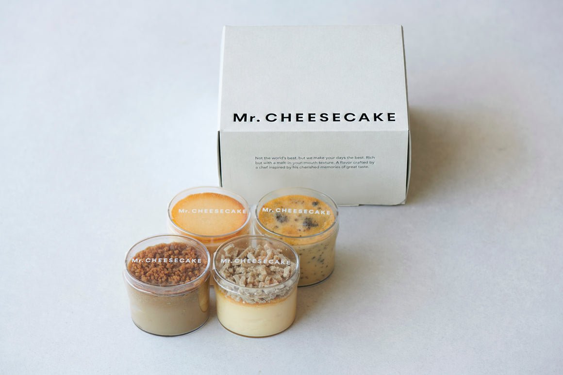 Mr. CHEESECAKE Petit Seasonal Box（4個入り）