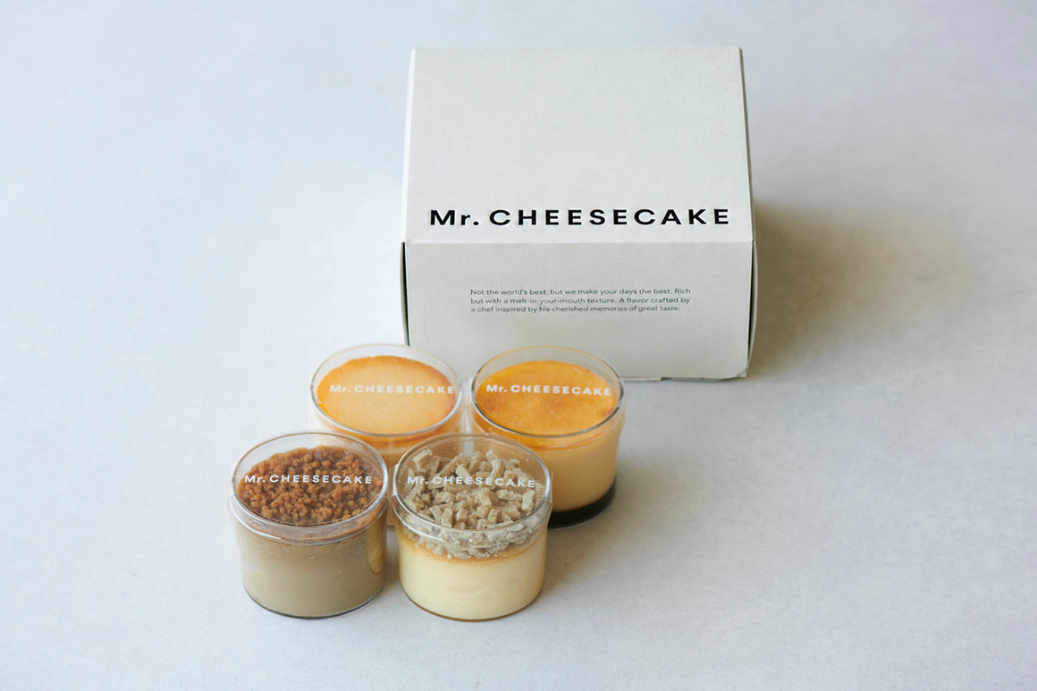 Mr. CHEESECAKE Petit Seasonal Box（4個入り）