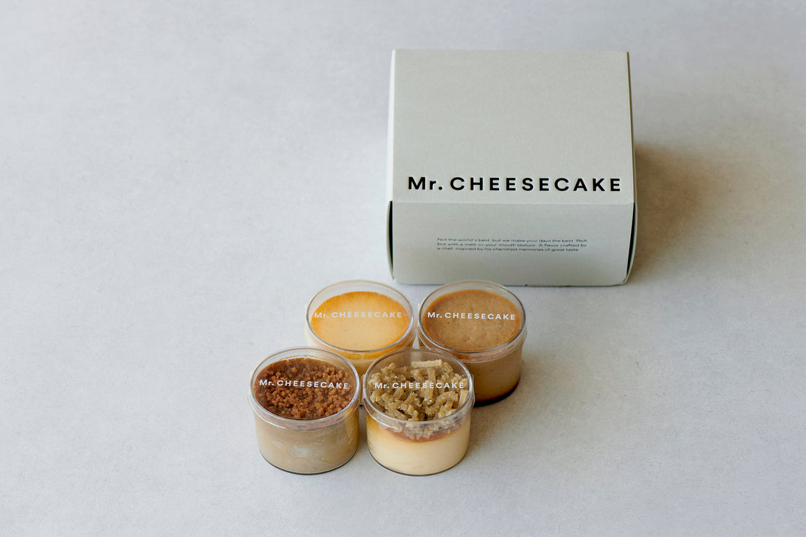 Mr. CHEESECAKE Petit Seasonal Box（4個入り）