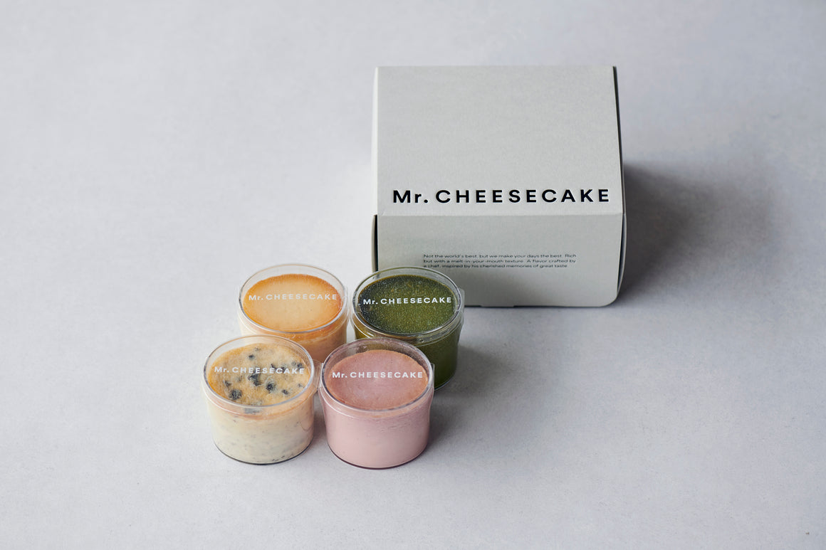 Mr. CHEESECAKE Petit Seasonal Box（4個入り）