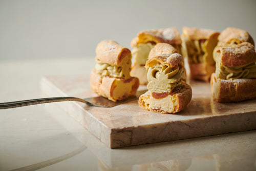 Paris-Brest Pistachio Apricot
