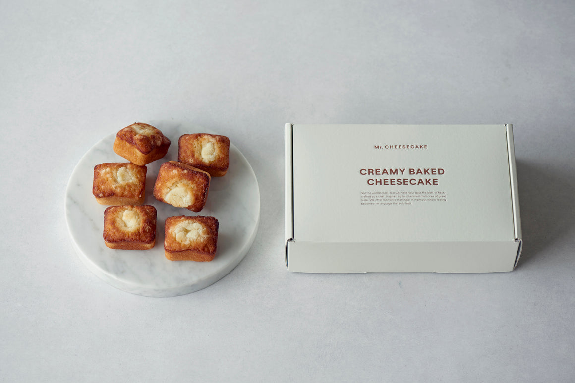 CREAMY BAKED CHEESECAKE（6個入り）
