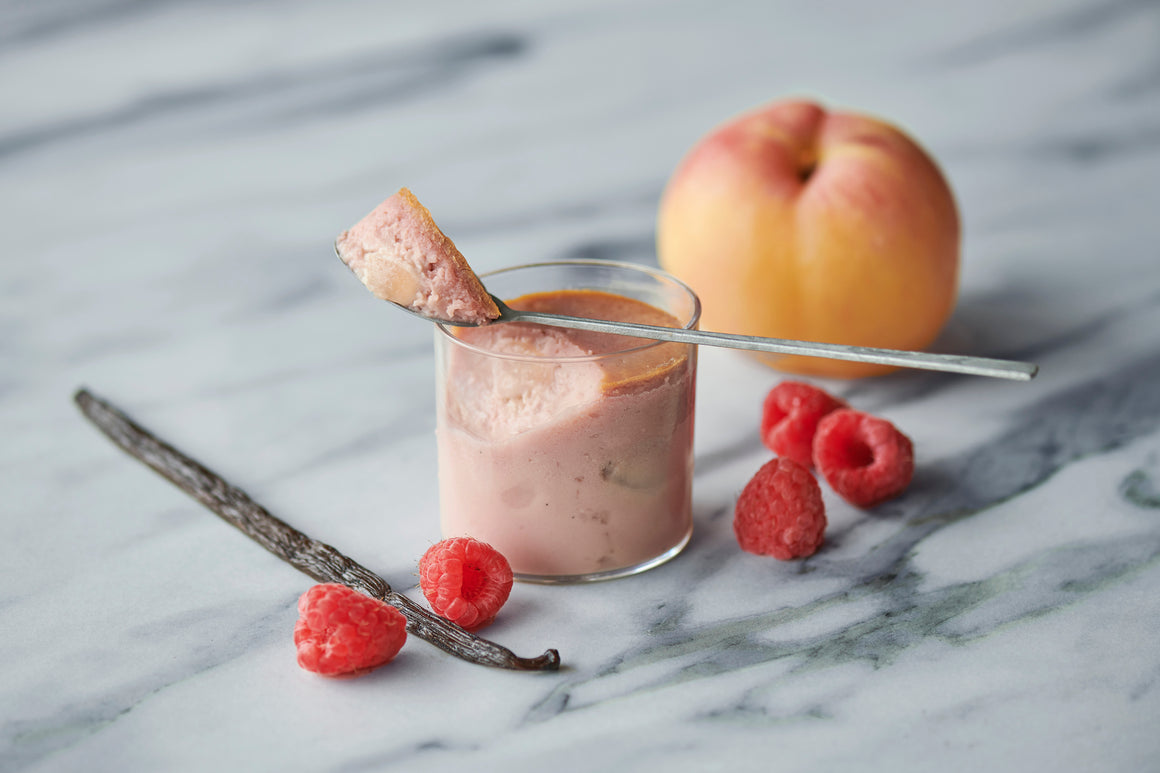 Peach Raspberry