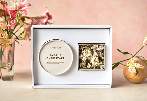 BASQUE CHEESECAKE Original & Flower Box