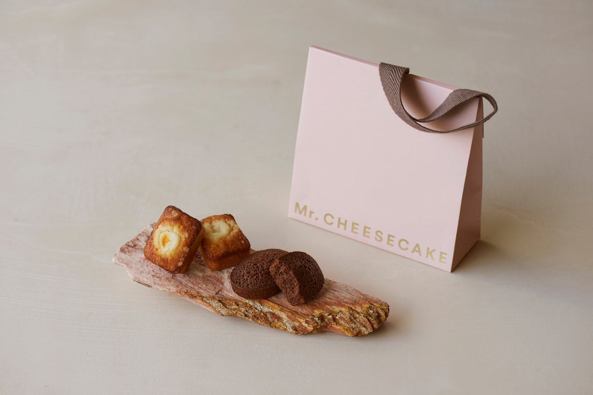 CREAMY BAKED CHEESECAKE & FINANCIER Cacao（4個入り）