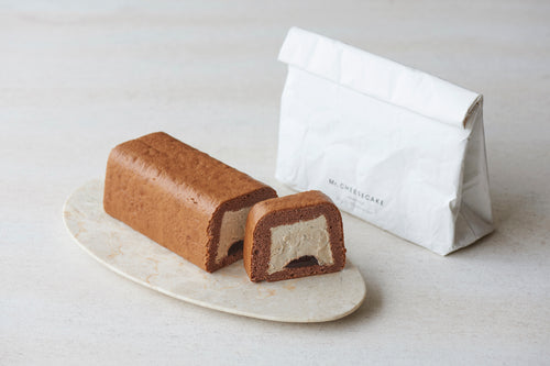 square roll cake cafe mocha