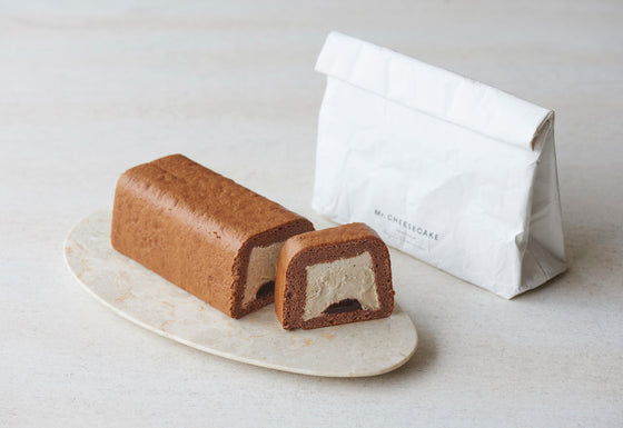 square roll cake cafe mocha