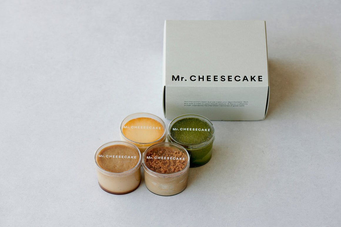 Mr. CHEESECAKE Petit Seasonal Box（4個入り）