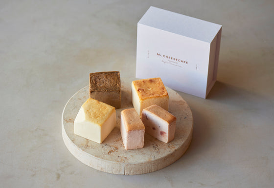 Mr. CHEESECAKE assorted 4-Cube Sweet
