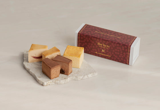 Mr. CHEESECAKE assorted 3-Cube Box HLT