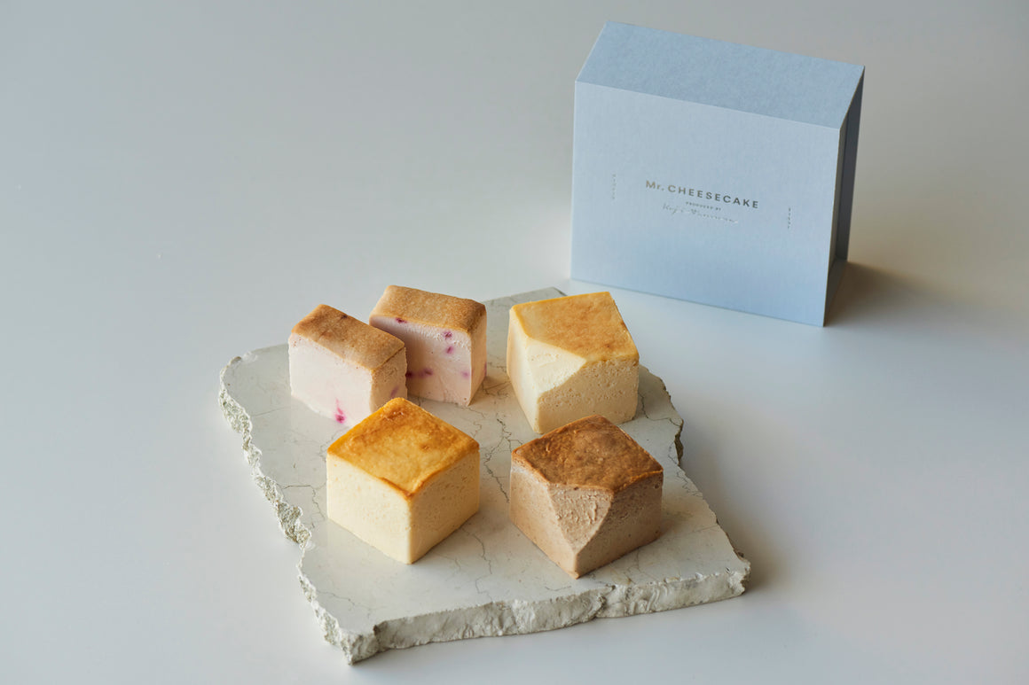 Mr. CHEESECAKE assorted 4-Cube Silk