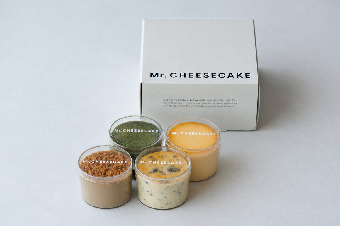 Mr. CHEESECAKE Petit Seasonal Box（4個入り）