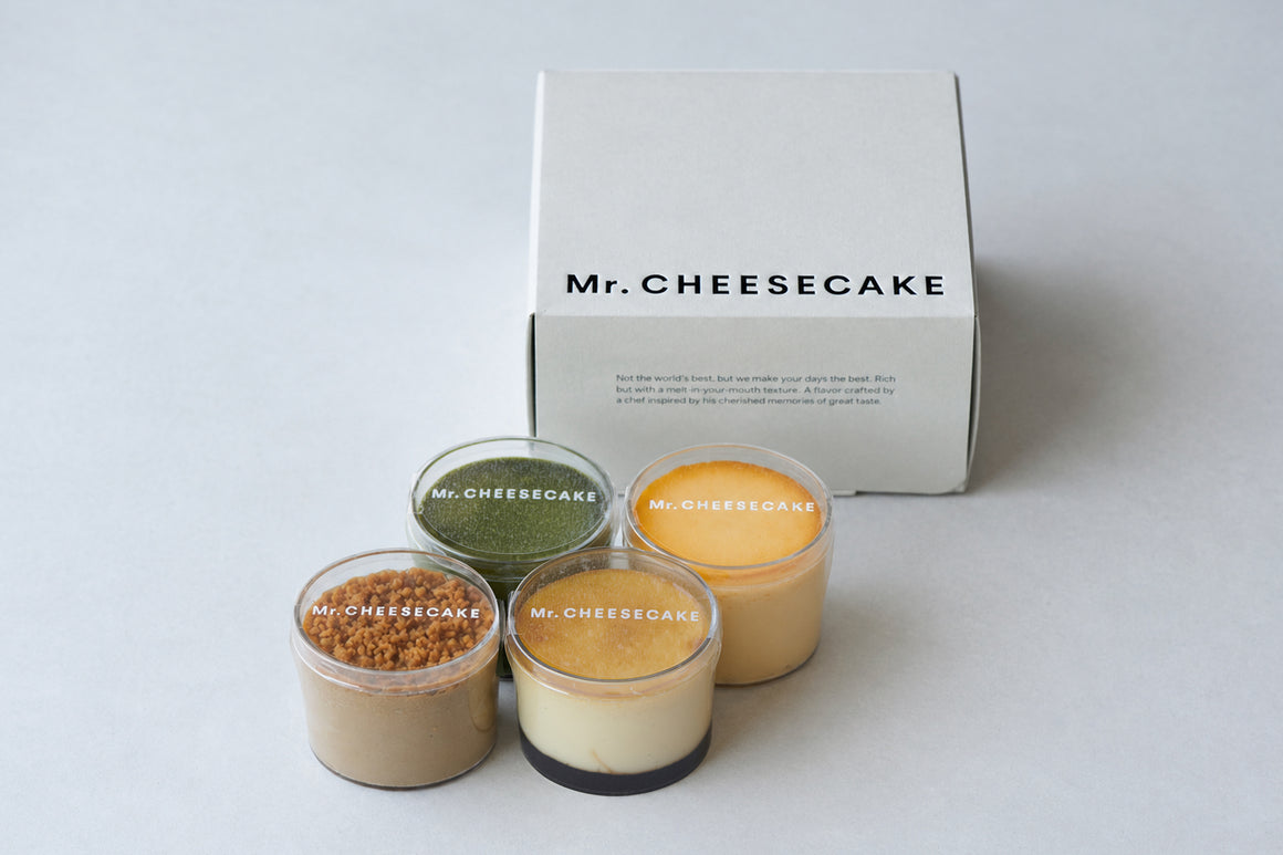 Mr. CHEESECAKE Petit Seasonal Box（4個入り）