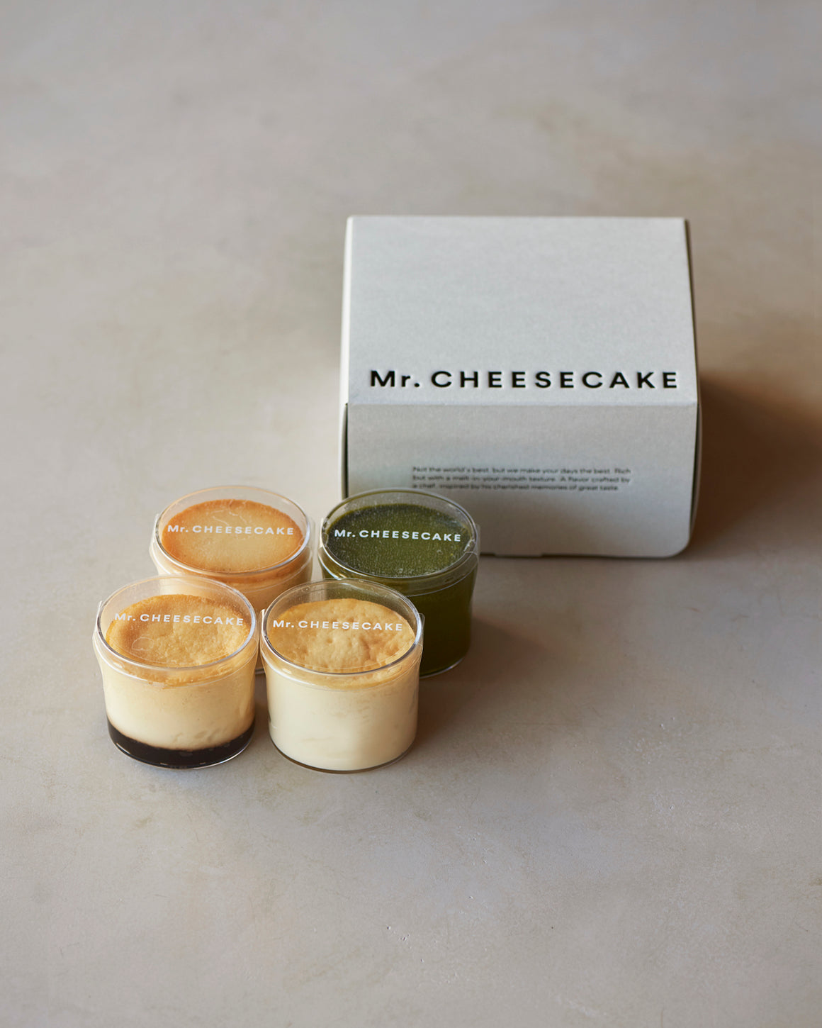 Mr. CHEESECAKE Petit Seasonal Box（4個入り）