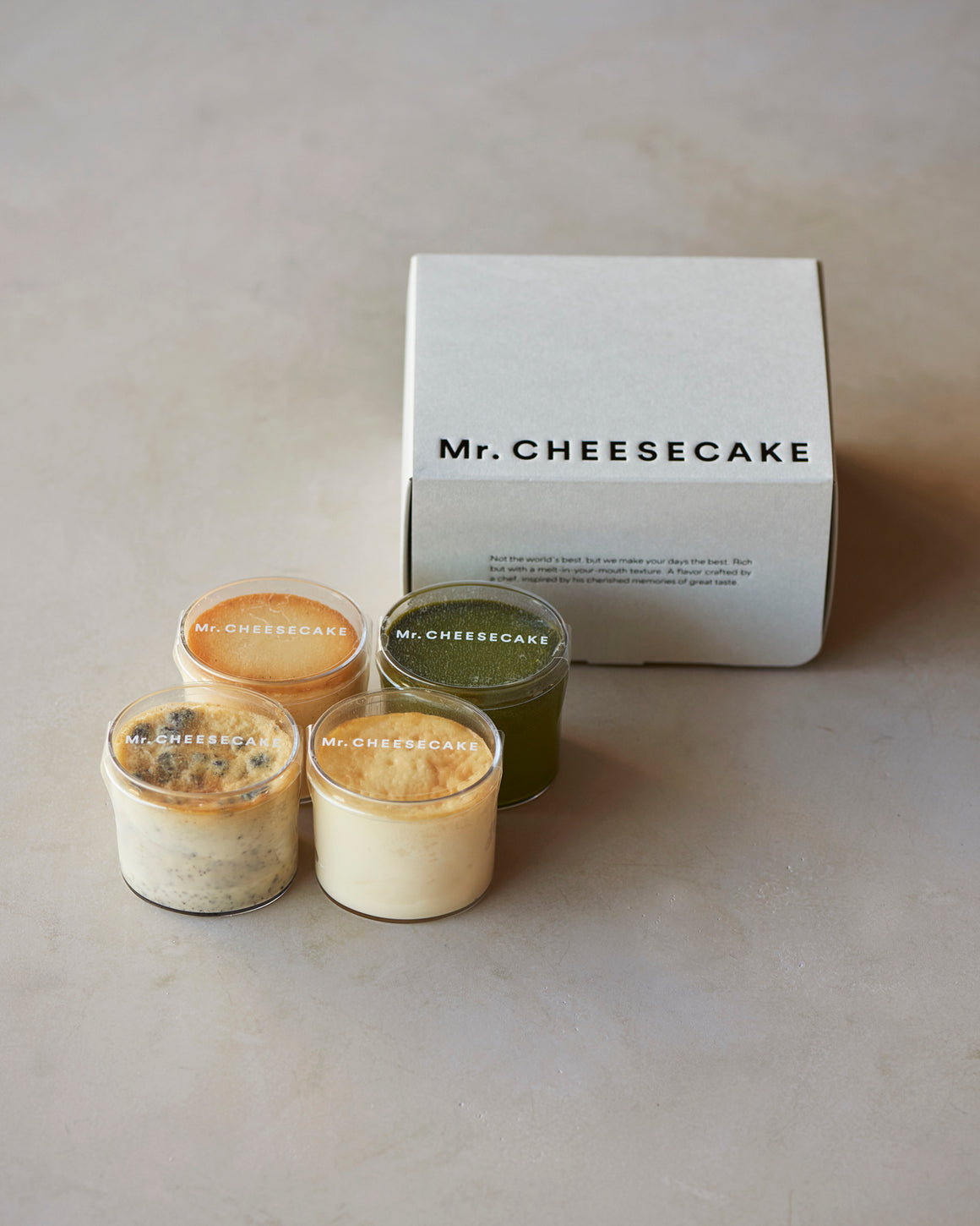 Mr. CHEESECAKE Petit Seasonal Box（4個入り）