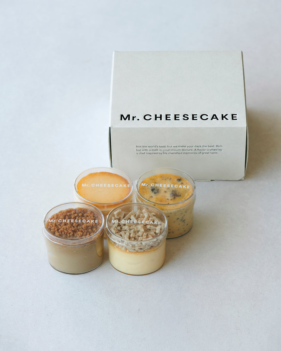 Mr. CHEESECAKE Petit Seasonal Box（4個入り）