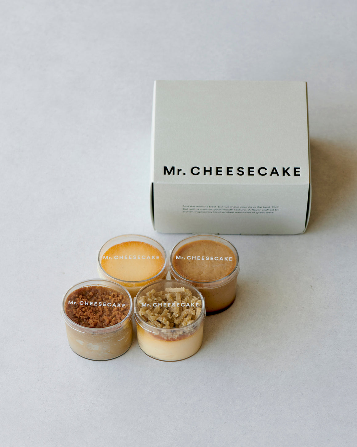 Mr. CHEESECAKE Petit Seasonal Box（4個入り）