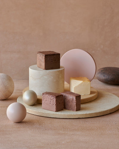 Mr. CHEESECAKE assorted 3-Cube Box Chocolat