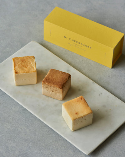 Mr. CHEESECAKE assorted 3-Cube Pineapple Coco