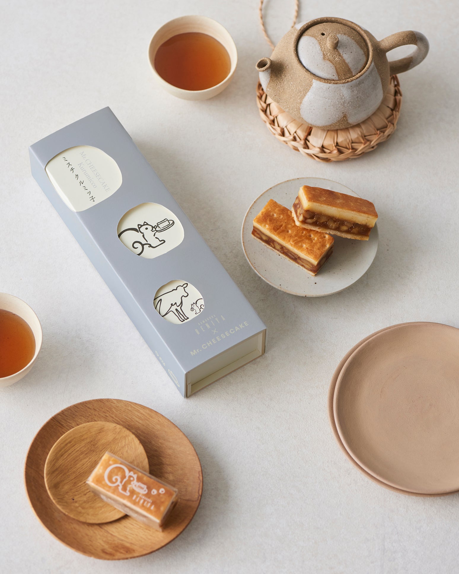 ミスチーページ Mr. CHEESECAKE クルミッ子