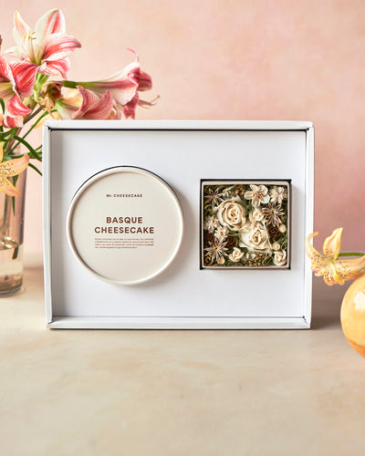 BASQUE CHEESECAKE Original & Flower Box