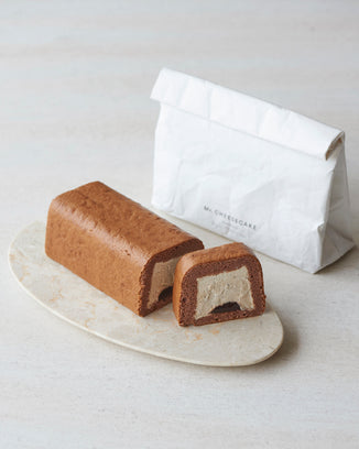 square roll cake cafe mocha