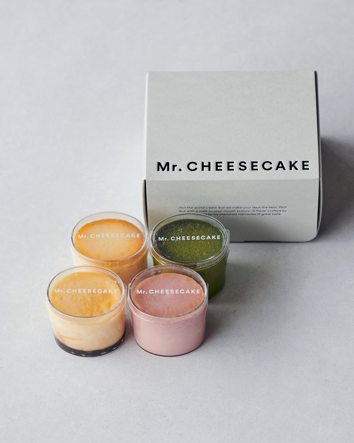 Mr. CHEESECAKE Petit Seasonal Box（4個入り）