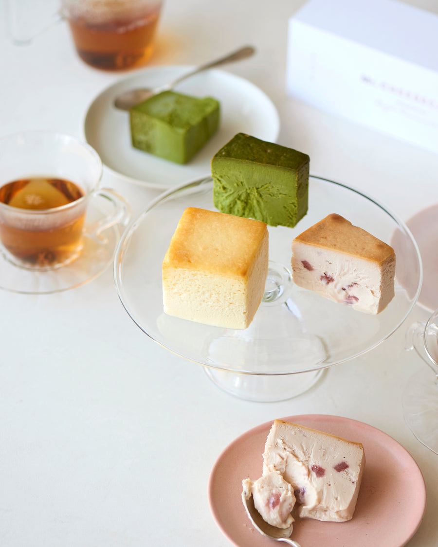 Mr. CHEESECAKE assorted 3-Cube Box Standard