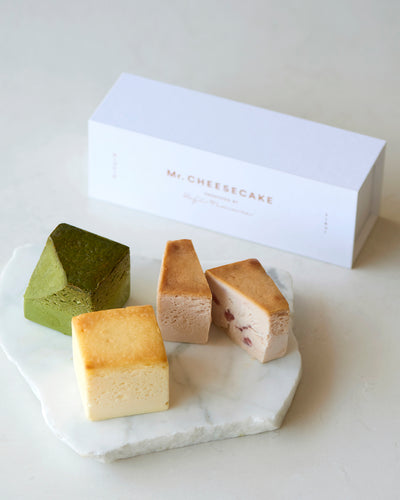 Mr. CHEESECAKE assorted 3-Cube Box Standard