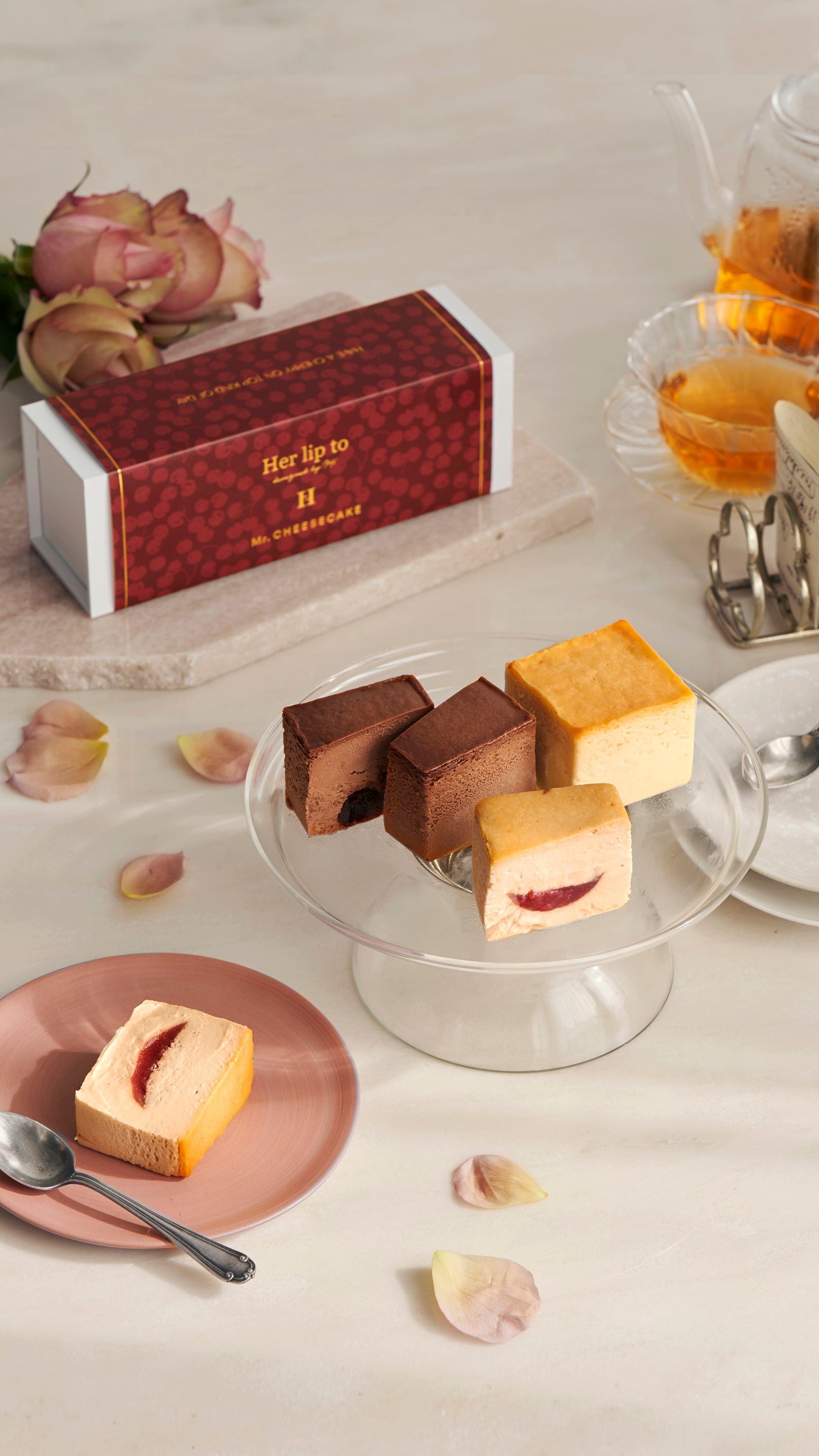 Mr. CHEESECAKE assorted 3-Cube Box HLT
