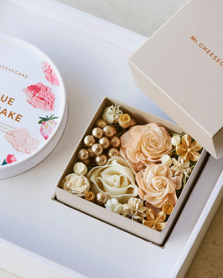 BASQUE CHEESECAKE Original & Flower Box - Limited Box -