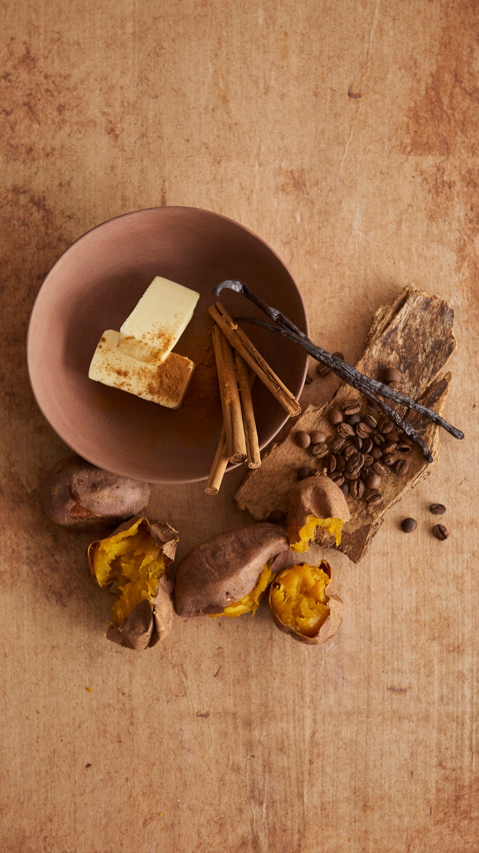 Mr. CHEESECAKE Sweet potato Cappuccino