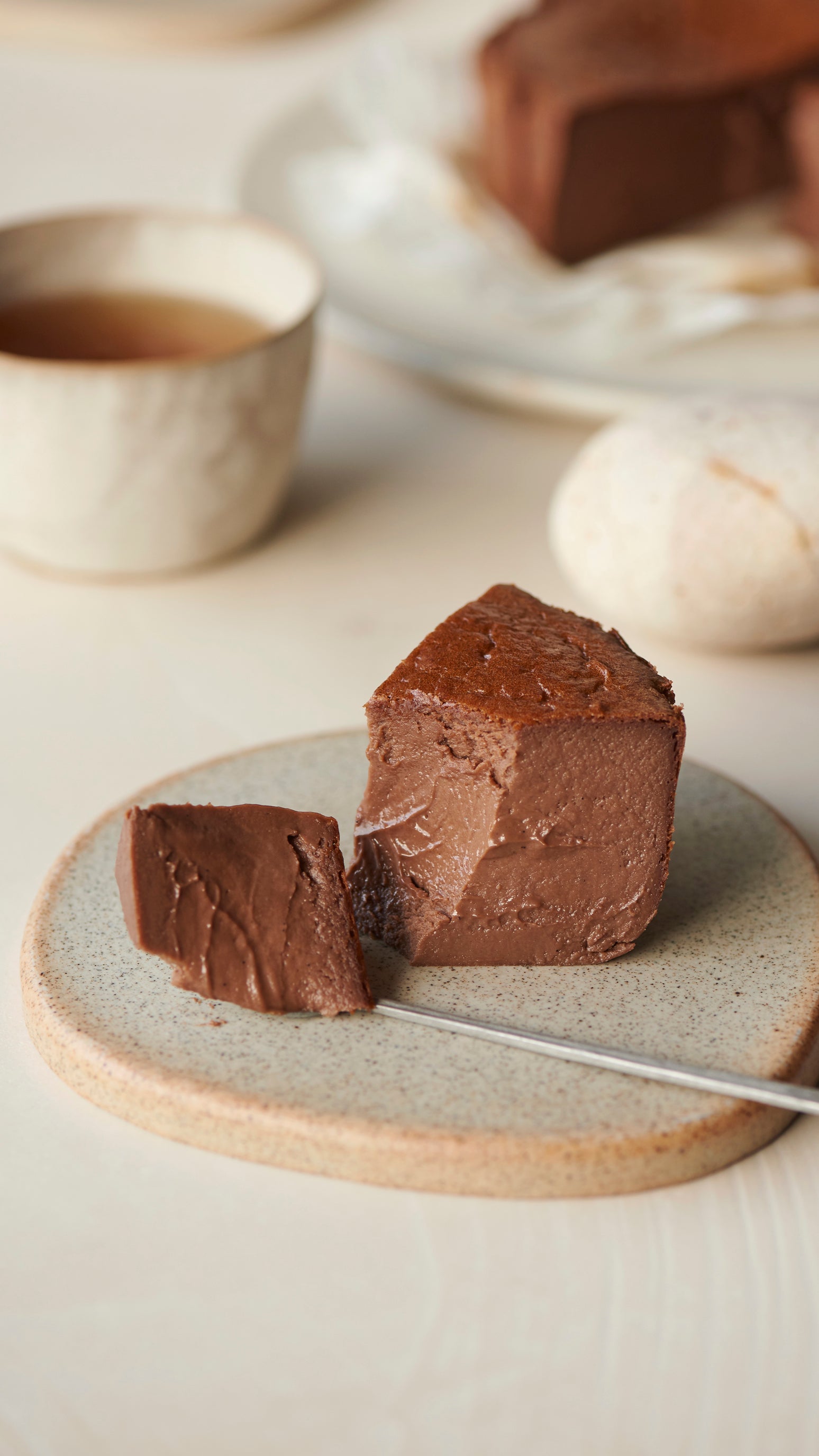 BASQUE CHEESECAKE Cacao & Mr. CHEESECAKE Cafe Mocha