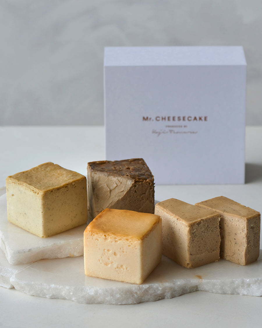 Mr. CHEESECAKE assorted 4-Cube Box Tea Collection