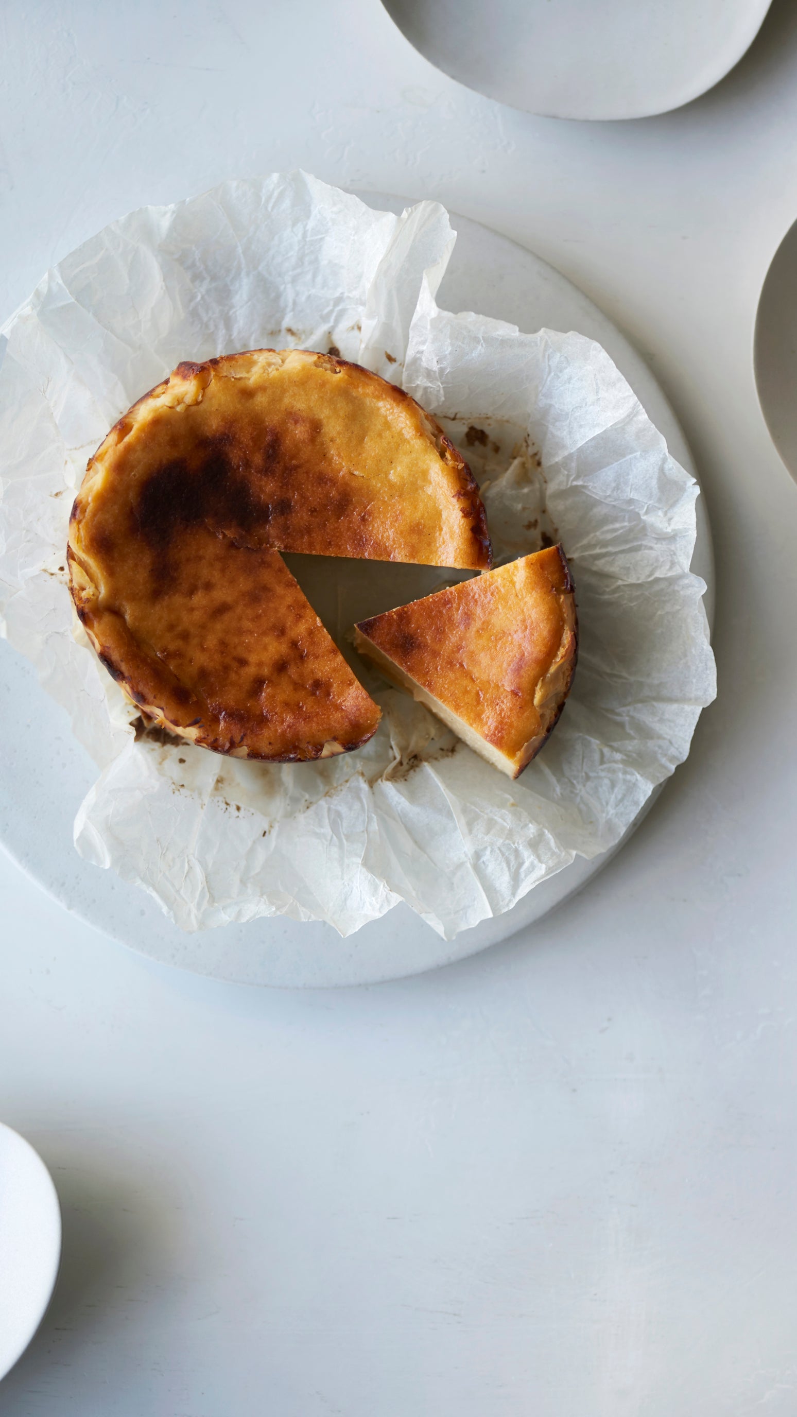 square roll cake & BASQUE CHEESECAKE