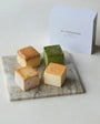 Mr. CHEESECAKE assorted 4-Cube Standard & Flower Box