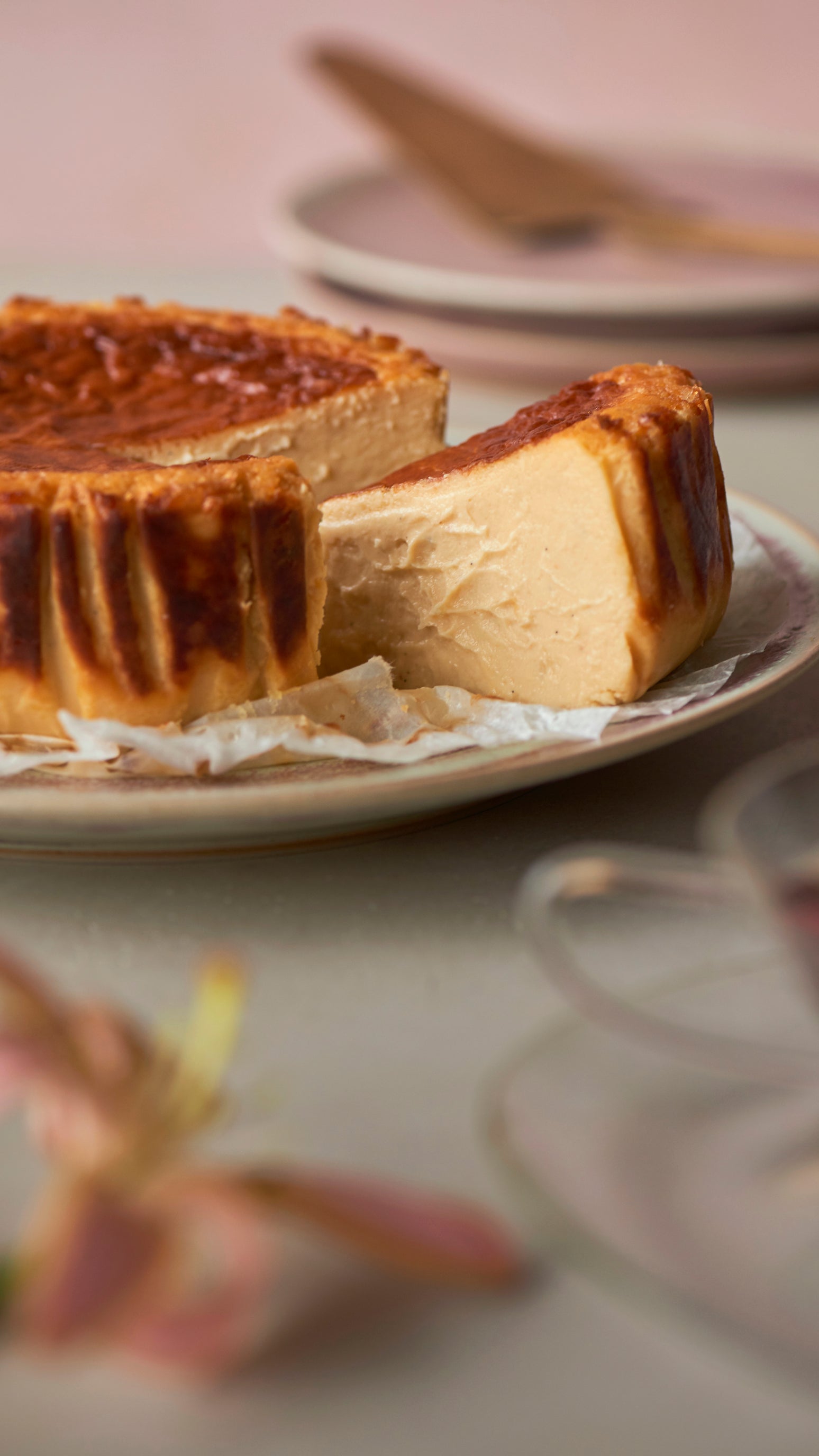 BASQUE CHEESECAKE Original & Flower Box