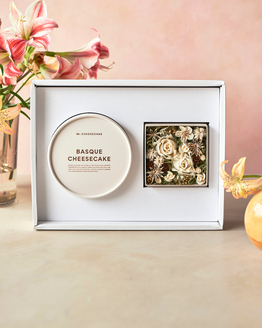 BASQUE CHEESECAKE Original & Flower Box